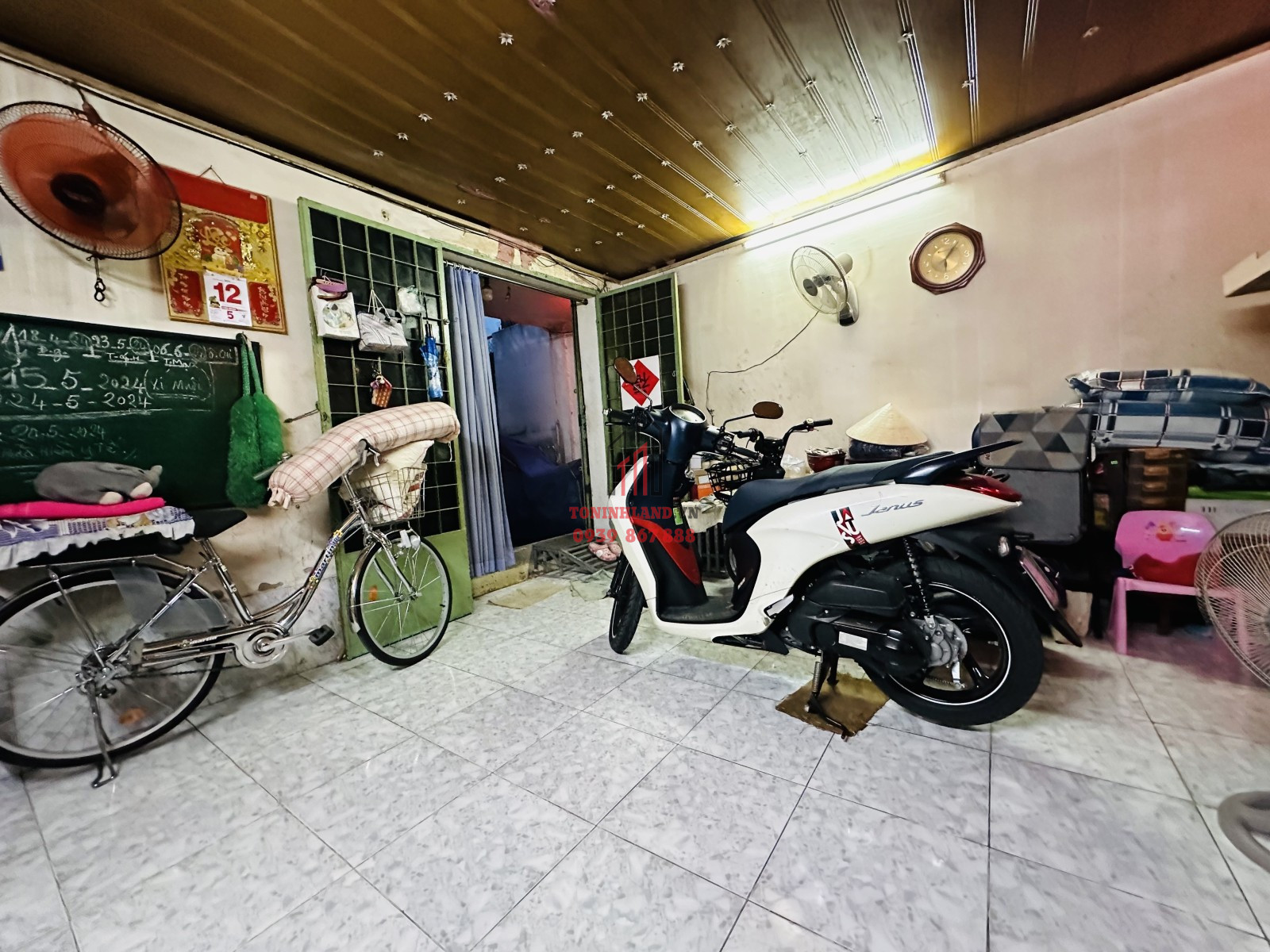 Hẻm ba gác Đinh Bộ Lĩnh 49 m2 2 tầng ngang 4.4 m, nở hậu 4.6 m, dài 12 m giá nhỉnh 3 tỷ Phường 15 Bình Thạnh 3 đến 6 tỷ