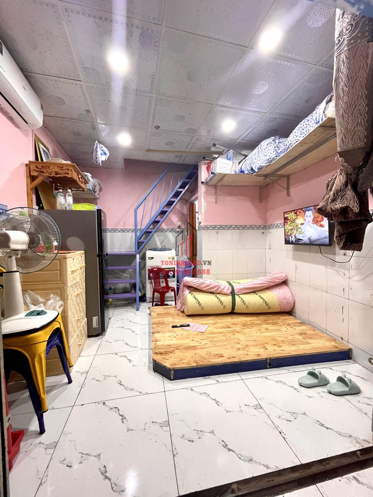 Hẻm Văn Thân 12m2 2 tầng 3x4m nhỉnh 1 tỷ Phường 8 Quận 6 nhỏ 3 tỷ