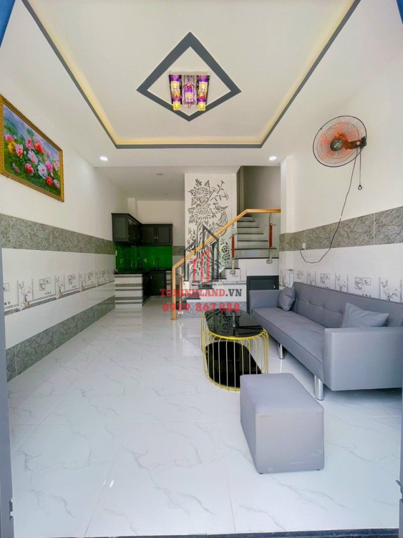 Hẻm xe hơi thông Phan Huy Ích 60 m2 3 tầng 4 x 14.4 m giá nhỉnh 6 tỷ phường 15 Tân Bình 6 đến 10 tỷ