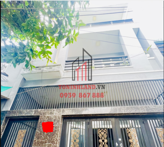 Hẻm ba gác Quang Trung 72m2 3 tầng, ngang 5.4m nở hậu 5.7m, dài 13m giá nhỉnh 6 tỷ Phường 8 Gò Vấp 6 đến 10 tỷ