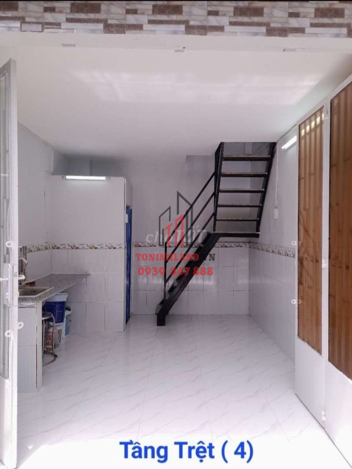 Hẻm Văn Thân 12m2 3 tầng 3x4m nhỉnh 1 tỷ Phường 8 Quận 6 nhỏ 3 tỷ