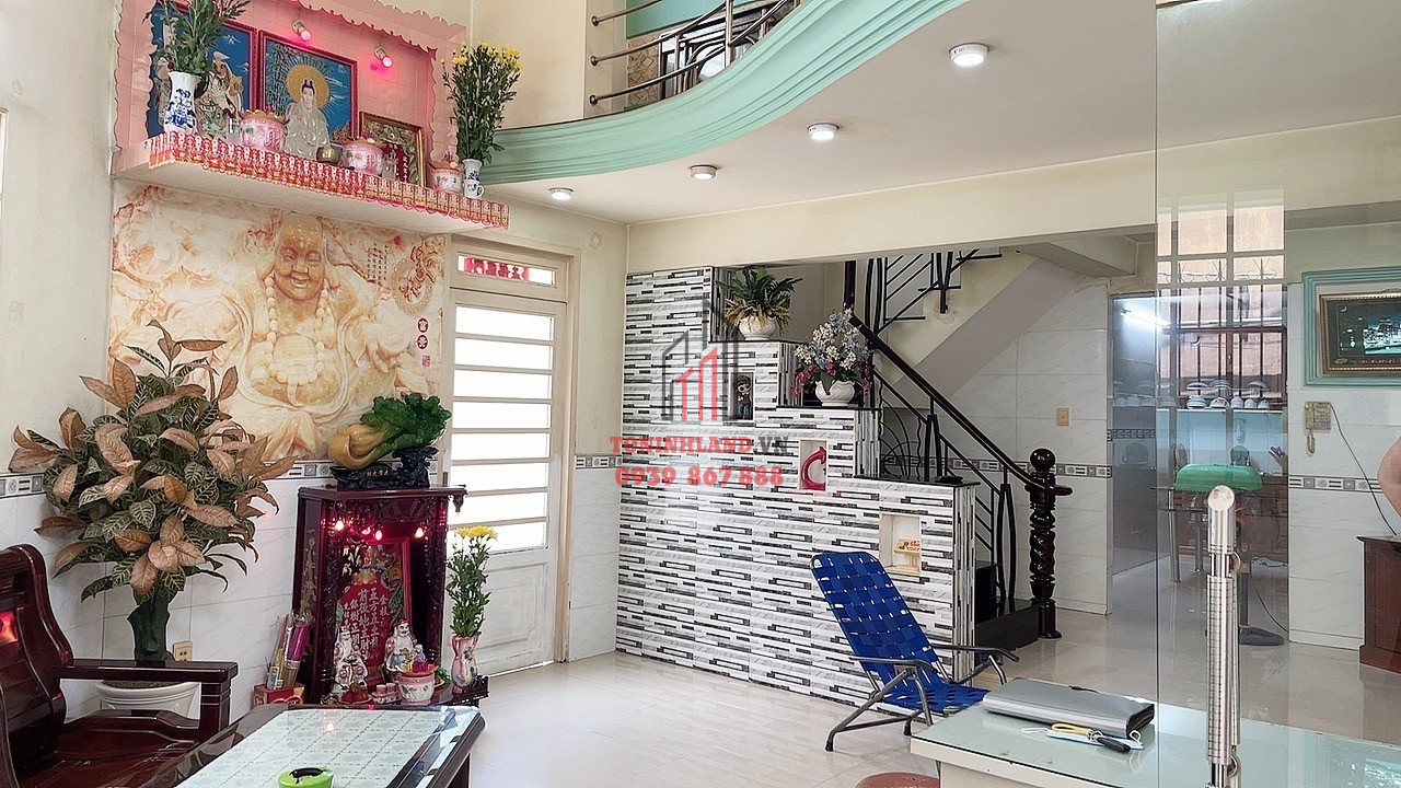 Hẻm Nguyễn Đình Chi 93m2 4 tầng 7.5x13m nhỉnh 6 tỷ Phường 9 Quận 6 6 đến 10 tỷ