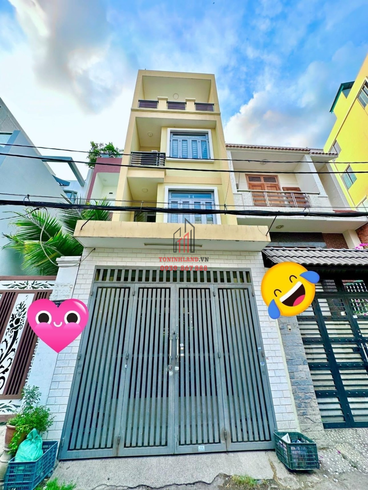 Hẻm Trần Bá Giao 106m2 4 tầng 3.9x27m nhỉnh 9 tỷ Phường 5 Quận Gò Vấp 10 đến 20 tỷ