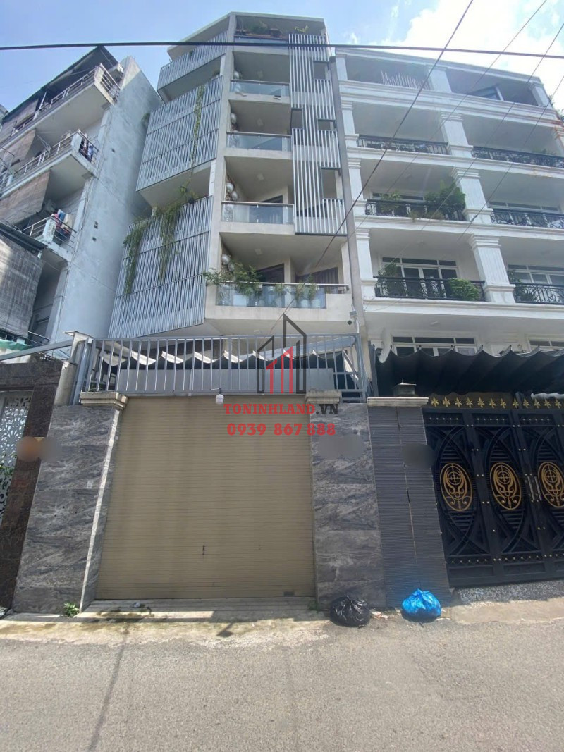 Mặt tiền Nguyễn Trung Trực, Phường 5, Bình Thạnh, diện tích 77m² – 7 tầng có thang máy – lý tưởng để làm văn phòng công ty, spa, massage – giá hơn 15 tỷ