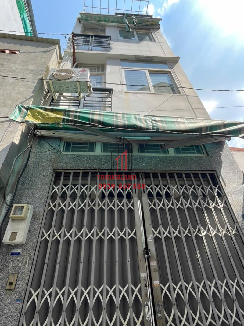 Bán nhà hẻm ba gác, Cách Mạng Tháng Tám, Phường 7, Tân Bình, 4 tầng 20 m2 giá chỉ 3.35 tỷ