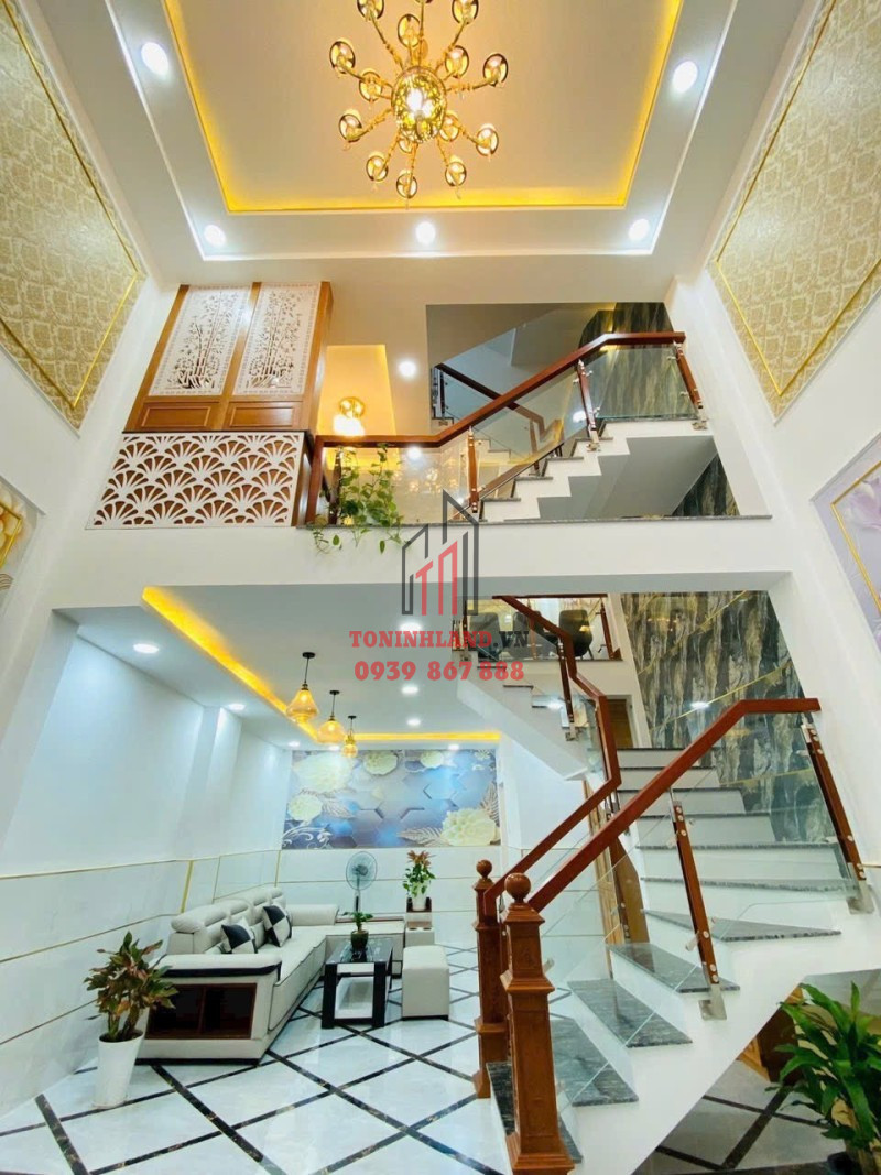 Bán nhà hẻm ô tô, đường Số 1, Phường 13, Gò Vấp – 44m² – 4 tầng – Giá chỉ 5,65 tỷ