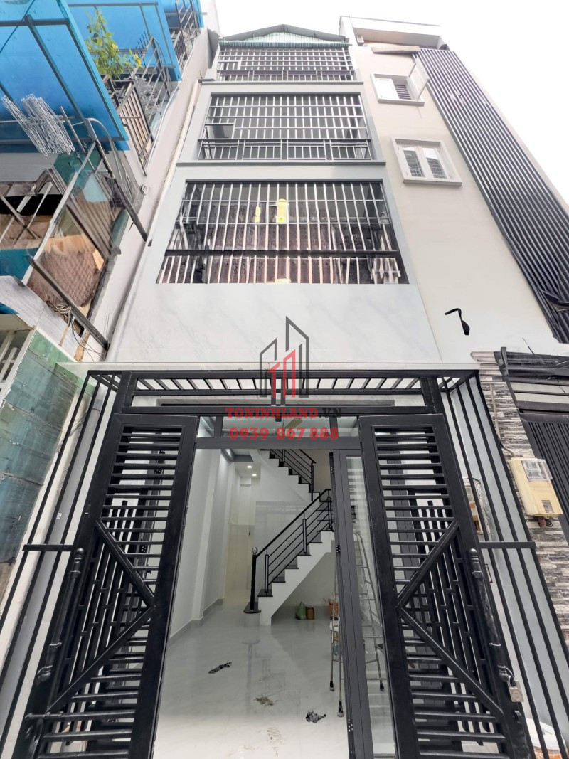 Hẻm xe hơi Điện Biên Phủ 31 m2 4 tầng, ngang 3.5 m, dài 9 m giá chỉ 6.6 tỷ Phường 25 Bình Thạnh