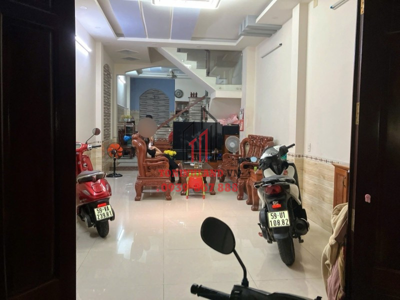 Nhà Gò Vấp, hẻm xe hơi, Đường số 9 Phường 9, 76m², 4 tầng, 4x19m, giá chỉ 8.7 tỷ