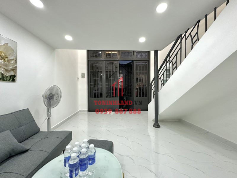 Nhà hẻm Nơ Trang Long, 30m², 3 tầng – Giá chỉ 4.8 tỷ, Phường 14, Bình Thạnh