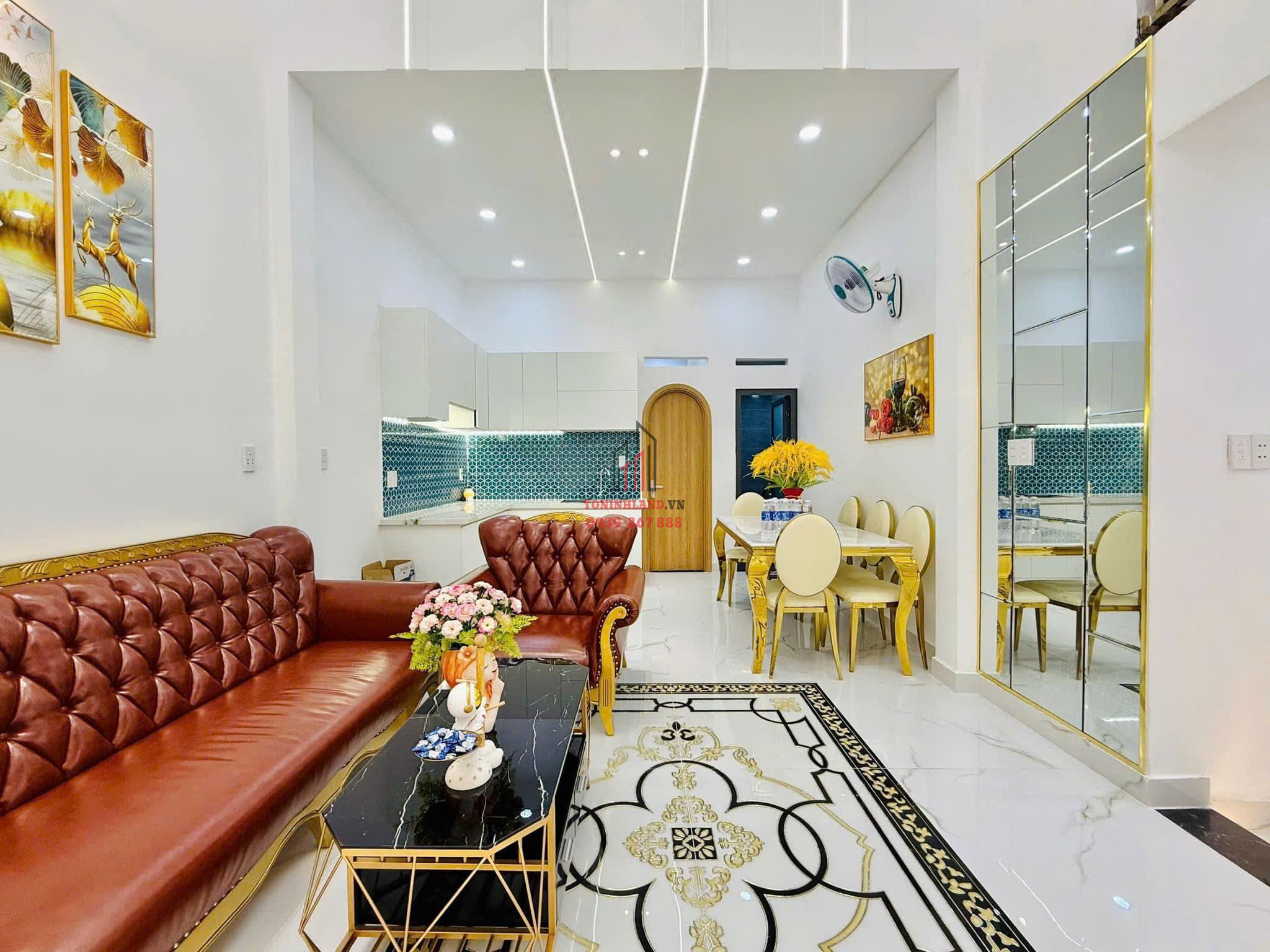Mặt tiền đường Số 2, Phường 16, Quận Gò Vấp, diện tích 77,4m² (nhà trệt, lầu), rộng rãi, giá chỉ 6,25 tỷ