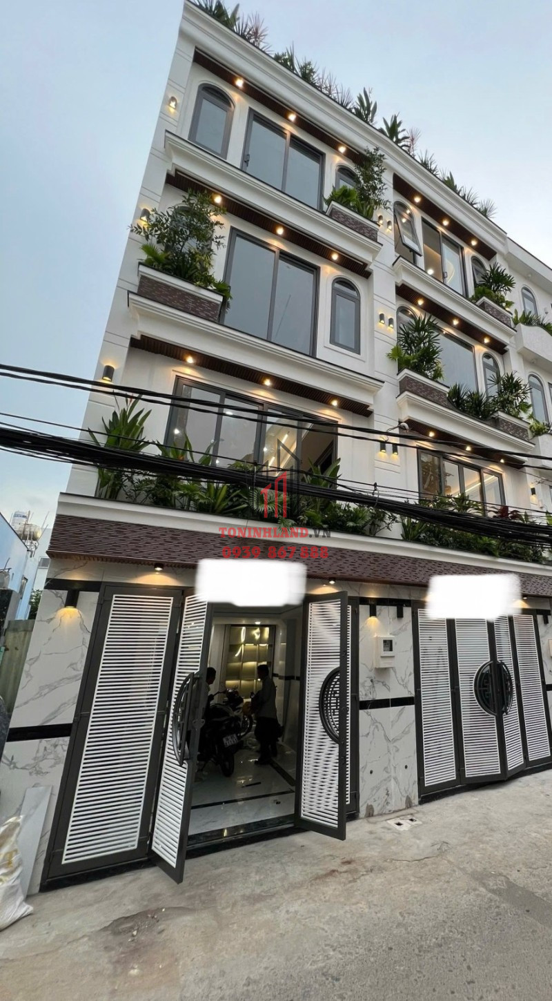 Bán nhà Gò Vấp – hẻm xe hơi Đường Số 21, 53m², 5 tầng, giá chỉ 10.2 tỷ – Phường 8
