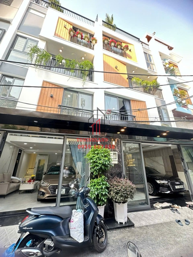 Bán nhà Gò Vấp, hẻm ô tô Phan Huy Ích, 45m², 5 tầng, giá chỉ 7,6 tỷ – Phường 12