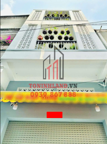 Bán nhà Gò Vấp, hẻm Phan Văn Trị, Phường 10, 4 tầng, diện tích 33.2m², giá chỉ 5.63 tỷ
