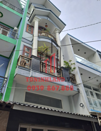 Bán nhà Gò Vấp, hẻm xe hơi Đường số 51 52 m2 5 tầng giá chỉ 7.25 tỷ, Phường 14