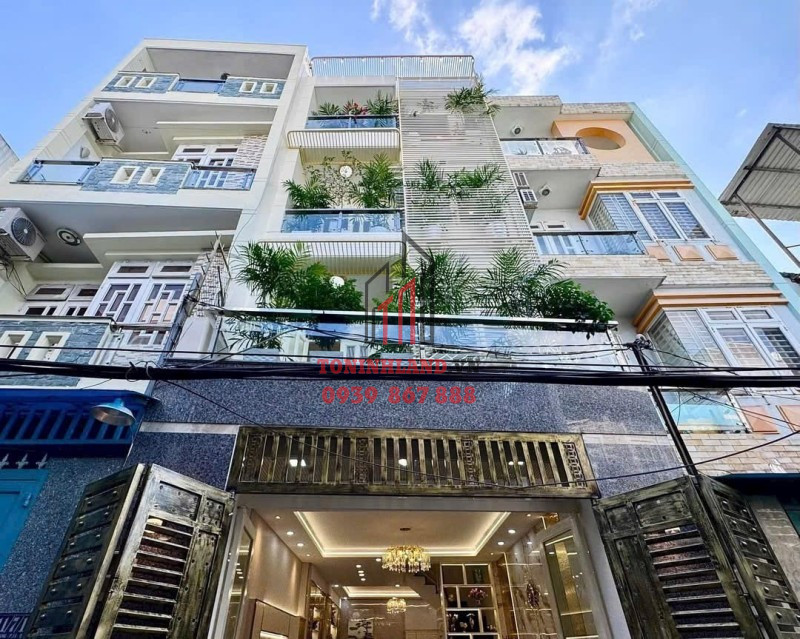 Bán nhà Gò Vấp, hẻm xe hơi đường Quang Trung, diện tích 49 m², 4 tầng, giá chỉ 6.98 tỷ, Phường 14.